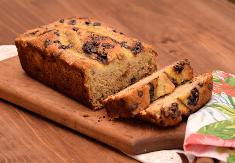 Pan de Banano y Chocolate