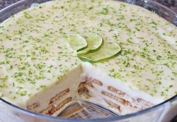 Postre Frío de Limón y Galletas